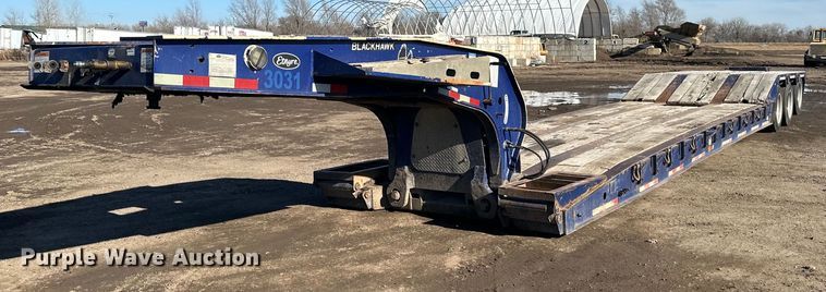 2012 Etnyre Blackhawk  lowboy equipment trailer - OF9176