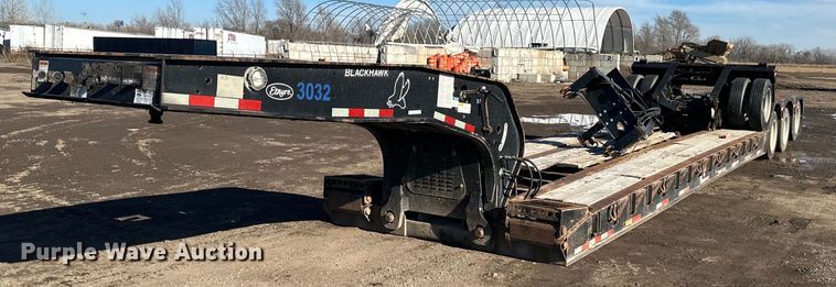 2014 Etnyre Blackhawk  lowboy equipment trailer - OF9177