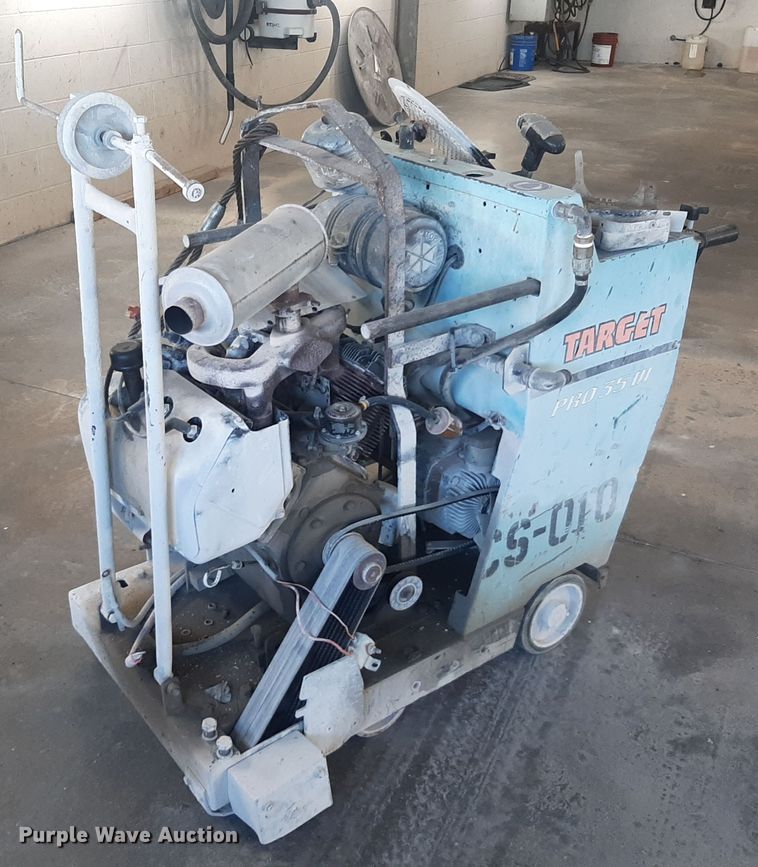 Target Pro 35 III  concrete saw - OF9651