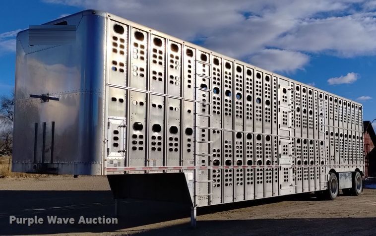 2014 Wilson PSDCL-402  livestock trailer - DK8920