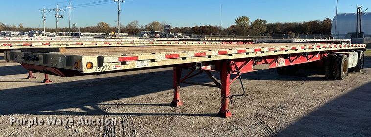 2012 Doonan 4820BLKTTIKB  flatbed trailer - DO5180