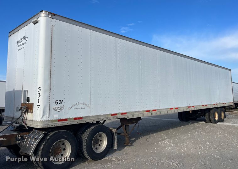 2007 Wabash DVLHHSA  dry van trailer - LD9889