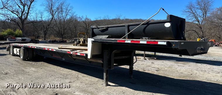 2021 Transcraft  554S  drop deck equipment trailer - LK9646