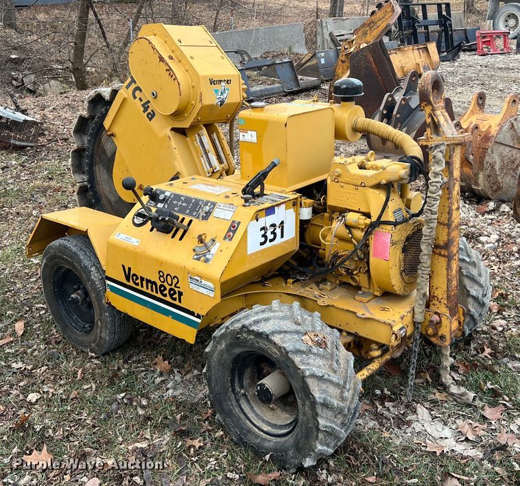 1997 Vermeer TC4A  trench compactor - NN9328
