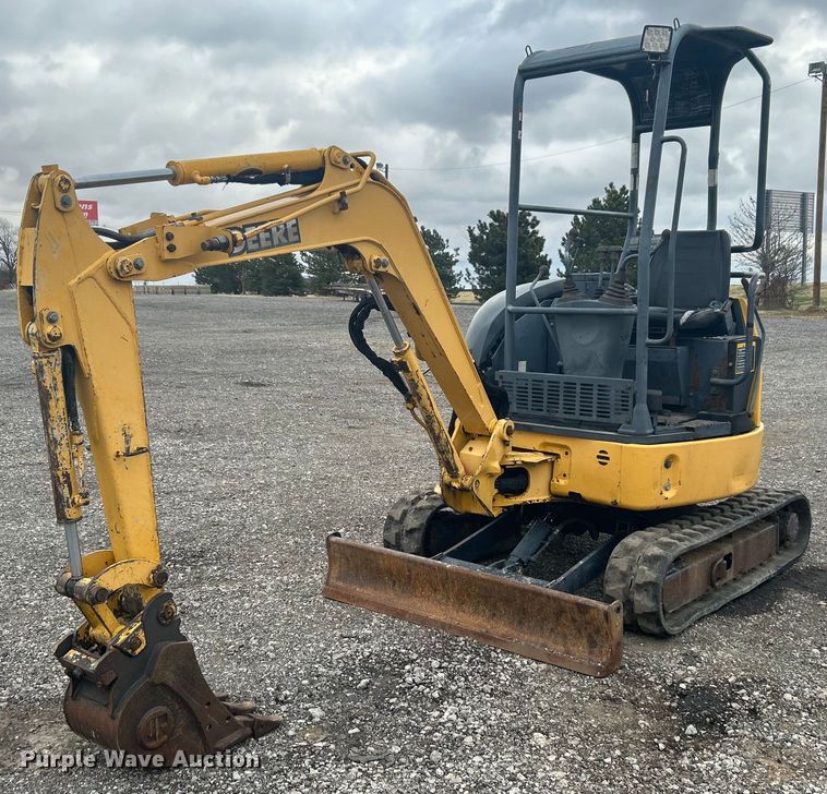 2005 John Deere 17 ZTS  mini excavator - OM9196