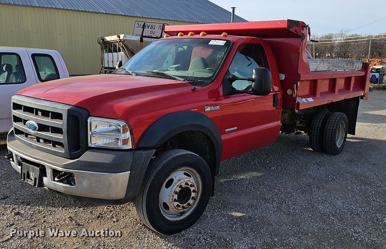 2006 Ford F550 Super Duty XL  dump flatbed truck - DN7171