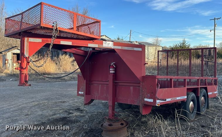 Shop built  equipment trailer - DN0638
