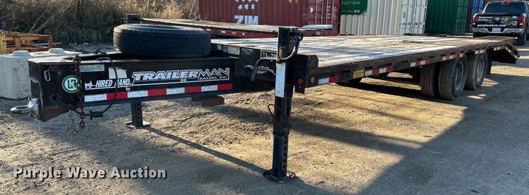 2016 Trailerman HHT8225F24  equipment trailer - NE9668