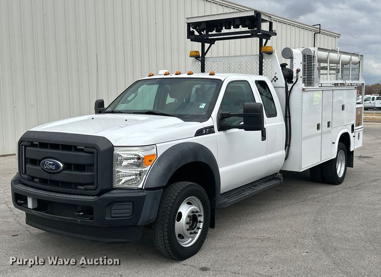 2013 Ford F450 Super Duty SuperCab utility / service truck - OD9811
