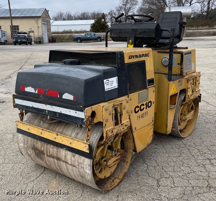 Dynapac CC10  double drum vibratory roller - DP0252