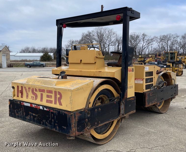 Hypac C766B  double drum vibratory roller - DP0261