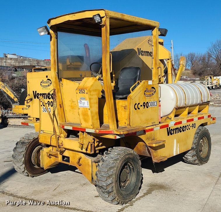 1985 Vermeer CC-90  rock saw - DR7859