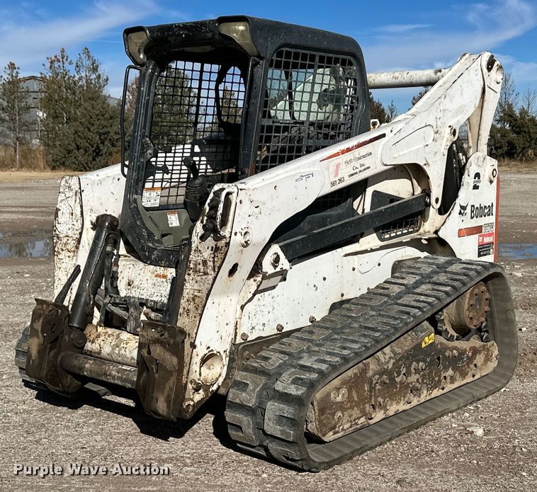 2015 Bobcat T870  tracked skid steer loader - EK9866