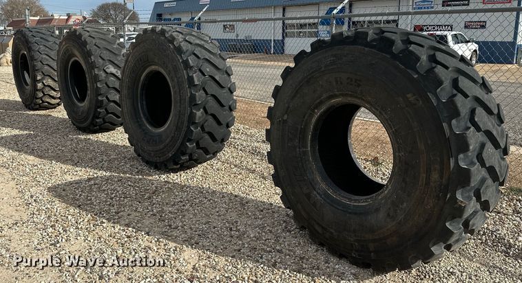 (4) Michelin XHA2 tires - IB9280