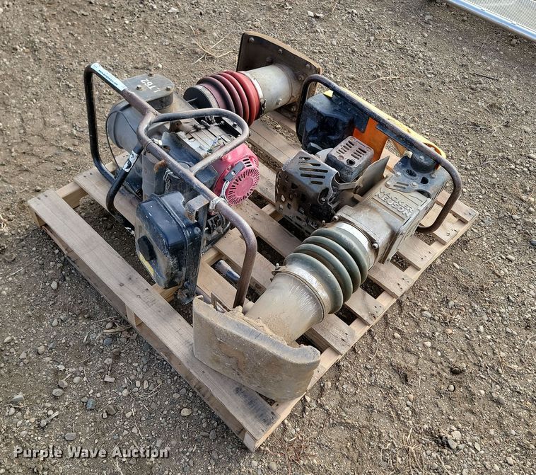 (2) plate compactors - KT9929