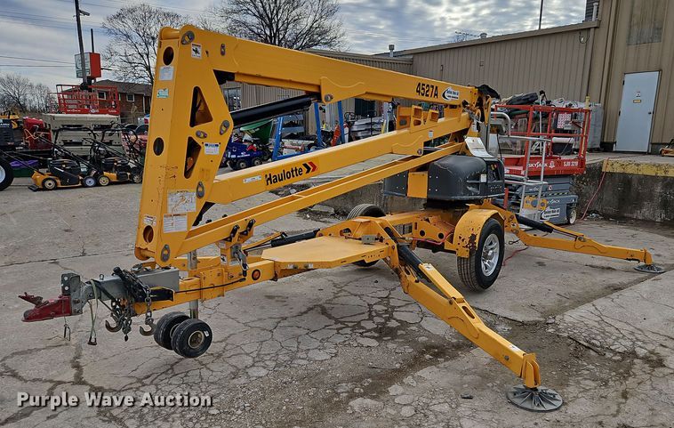 2016 Haulotte 4527A  boom lift - LB9686