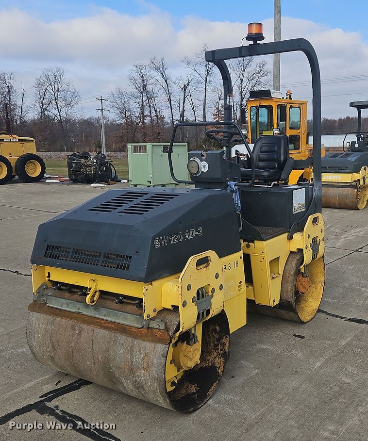 2000 Bomag BW120 AD-3  double drum vibratory roller - NZ9101