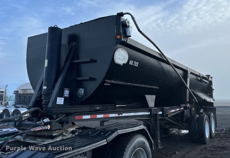 2007 Construction Trailer Specialist HRD-25QF  end dump trailer - OF9173
