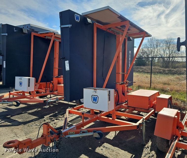 2010 Wanco WTMMB  message board trailer - DM1496