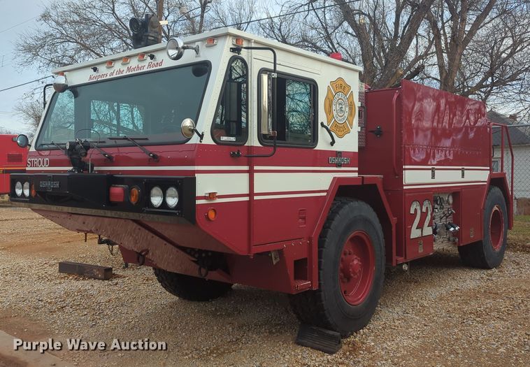 1986 Oshkosh T-series  pumper fire truck - OD9135