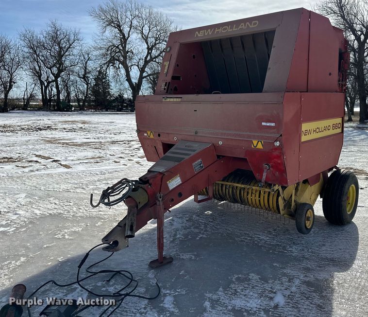1994 New Holland New Holland  round baler - EK9917