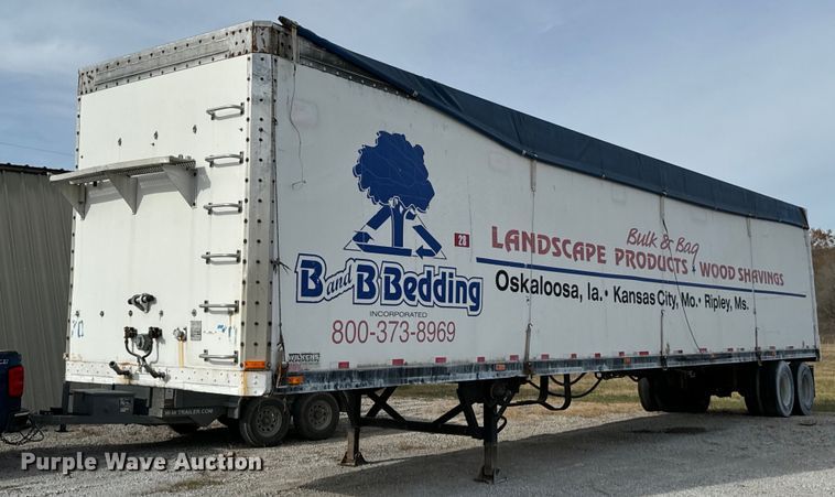 1991 Wilkens OK2LA52VC0SD  walking floor trailer - OD9843