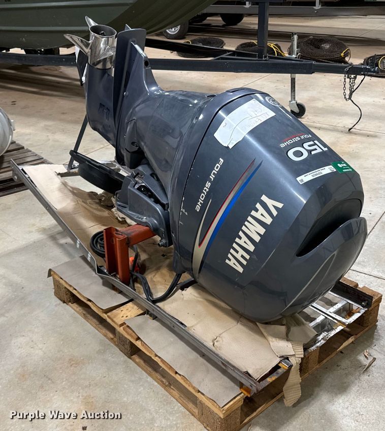 2006 Yamaha F150TLR  boat engine - OD9920