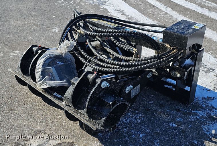 2023 AGT SSPOC  skid steer pole clamp - IO9809