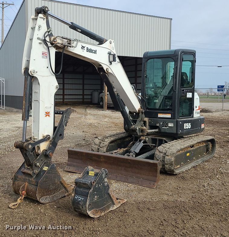 2019 Bobcat E55  mini excavator - DN8268