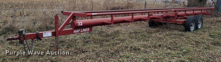 Hay Liner hay bale trailer - DL7835