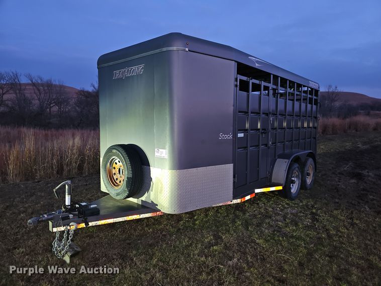 2015 Travalong BHSTSTK16 livestock trailer - DR5976