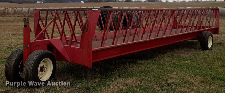 Hay bale trailer - LY9023