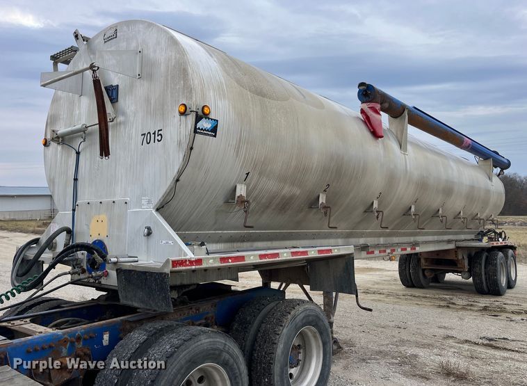 2006 Warren AT-36-SER9 feed delivery trailer - LD9924
