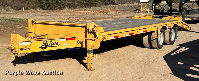 2024 Belshe  DT255-2EP equipment trailer - LK9777
