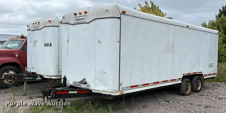 1992 Haulmark enclosed cargo trailer - MQ9398