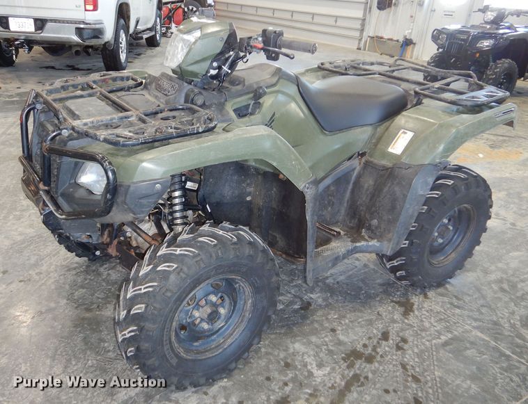 2017 Honda TRX500FA5H Foreman Rubicon ATV - NE9392