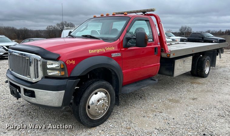 2006 Ford F550 Super Duty XLT  rollback truck - NE9709