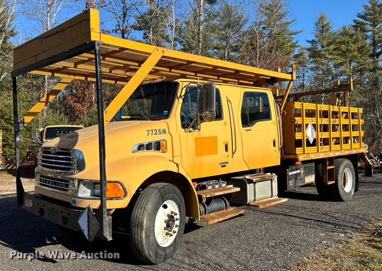 2008 Sterling Acterra Crew Cab flatbed truck - NN9360