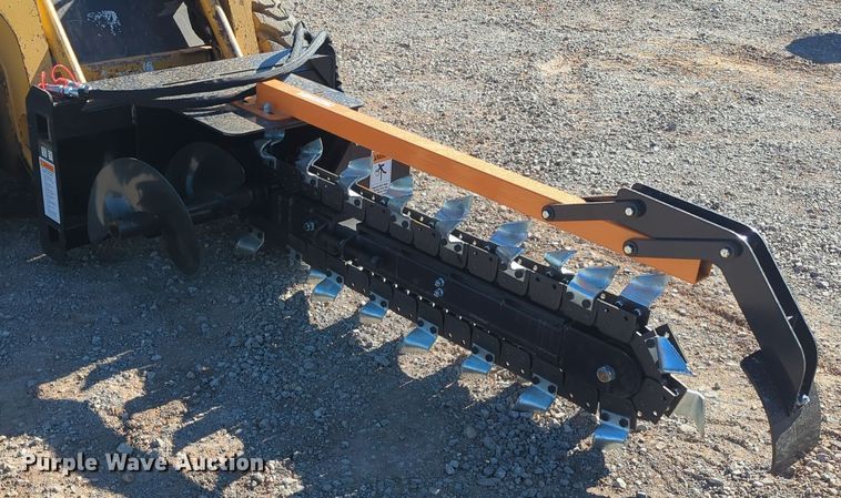 2023 Wolverine TCR-12-48H skid steer trencher - OD9168