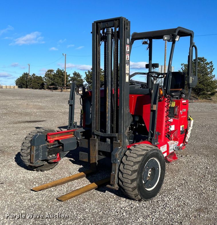 2013 Moffett M55.4 forklift - OI9536