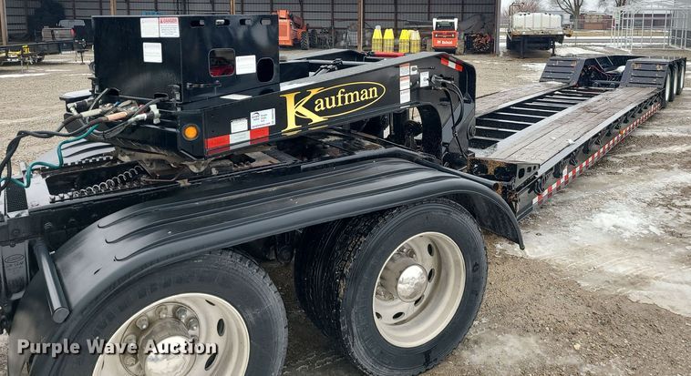 2021 Kaufman lowboy equipment trailer - DN8270