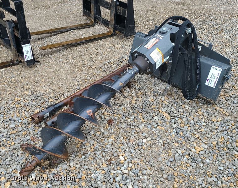 2018 Bobcat 15C skid steer auger - DN8281