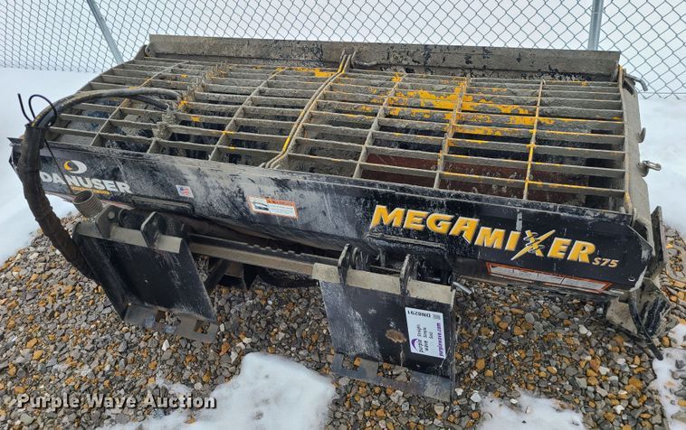 Danuser Mega Mixer S75  skid steer concrete mixer - DN8291