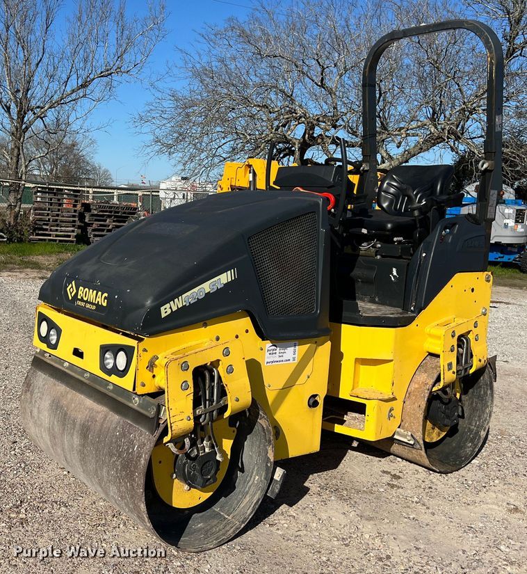 2018 Bomag BW 120 SL-5 double drum vibratory roller - DQ2349