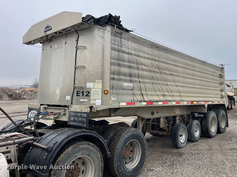 2007 Travis end dump trailer - LD9901