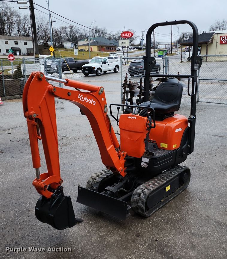 2009 Kubota K008-3 mini excavator - LJ9508