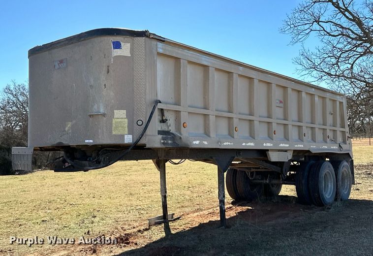 2003 Travis end dump trailer - LK9771