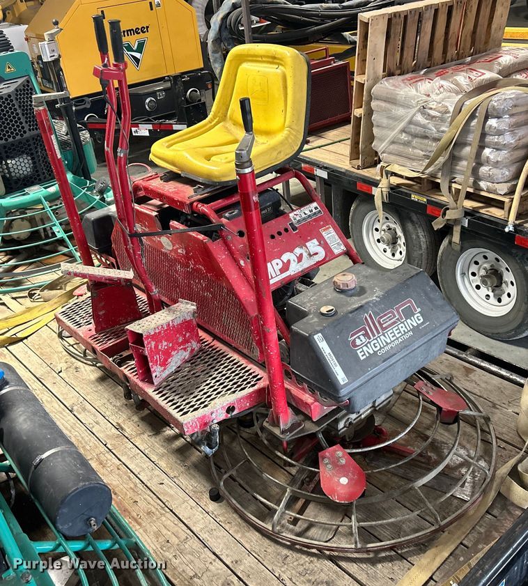 2008 Allen  MP225 power trowel  - MO9150