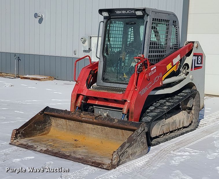 2018 Takeuchi  TL8 tracked skid steer loader - MQ9570