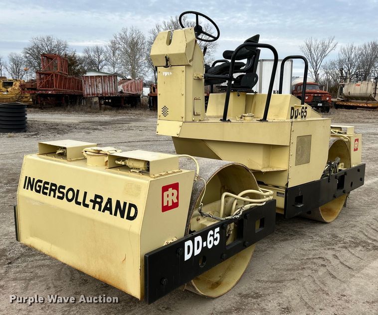 1992 Ingersoll Rand DD-65 double drum roller - NE9717